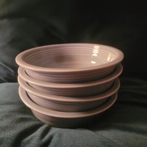 Fiestaware Blue Bowls set of Four